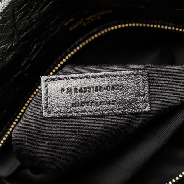 サンローランパリ ニキ ミディアム チェーン ショルダーバッグ ブラック ヴィンテージレザー レディース SAINT LAURENT PARIS 【中古】