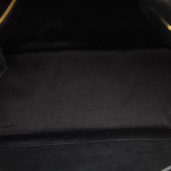 サンローランパリ ニキ ミディアム チェーン ショルダーバッグ ブラック ヴィンテージレザー レディース SAINT LAURENT PARIS 【中古】