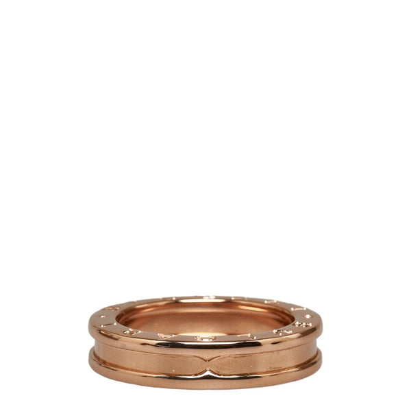 ブルガリ ビーゼロワン 1バンド ＃52 リング 指輪 ピンクゴールド K18PG ピンクゴールド レディース BVLGARI 【中古】