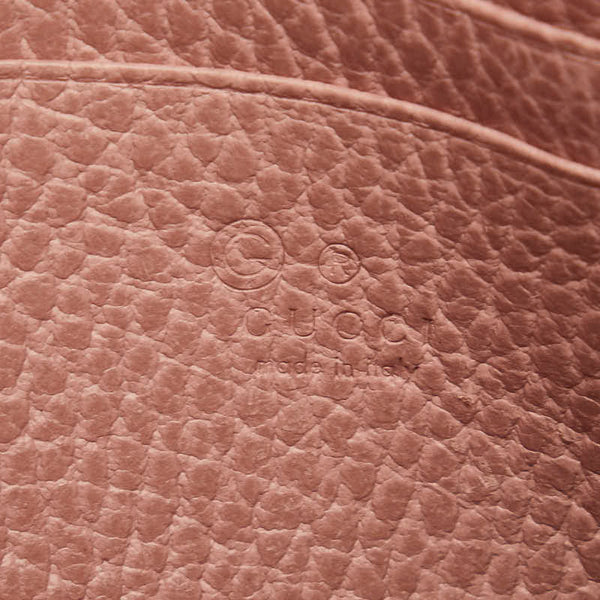 グッチ インターロッキングG チェーンウォレット ショルダーバッグ 2WAY  510314 ピンク レザー レディース GUCCI 【中古】