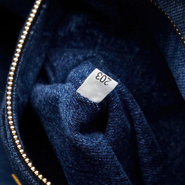 プラダ カナパ デニム ハンドバッグ ショルダーバッグ 2WAY 1BG642 インディゴブルー キャンバス レディース PRADA 【中古】
