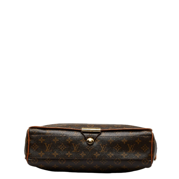 ルイ ヴィトン モノグラム アベス 斜め掛け ショルダーバッグ M45257 ブラウン PVC レザー レディース LOUIS VUITTON 【中古】