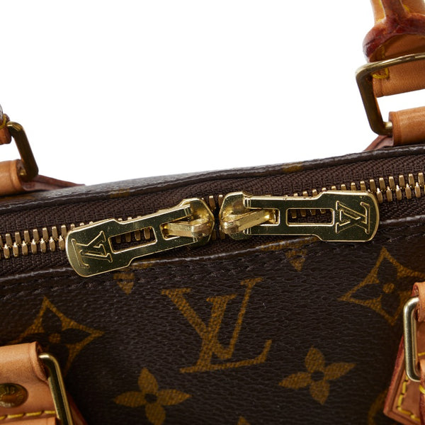 ルイ ヴィトン モノグラム アルマPM ハンドバッグ M53151 ブラウン PVC レザー レディース LOUIS VUITTON 【中古】