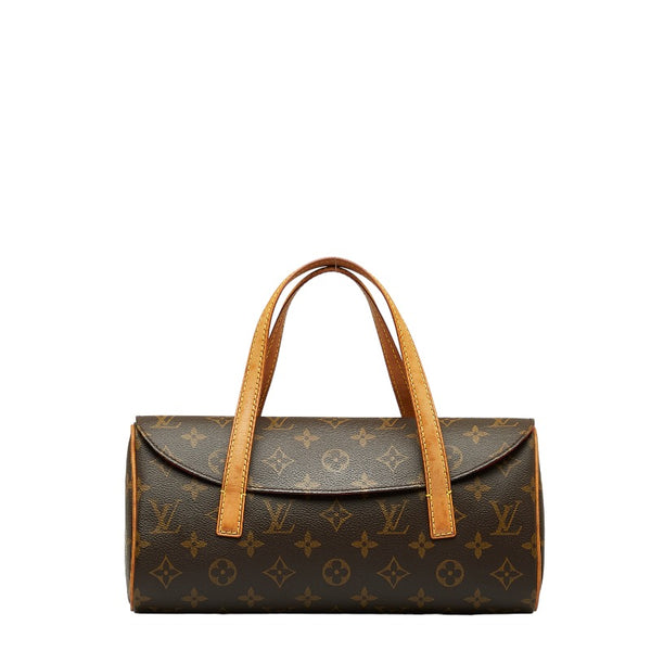 ルイ ヴィトン モノグラム ソナチネ ハンドバッグ M51902 ブラウン PVC レザー レディース LOUIS VUITTON 【中古】