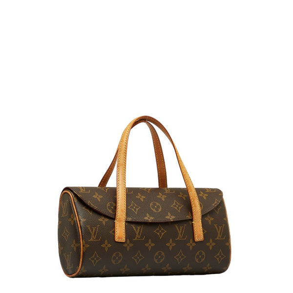 ルイ ヴィトン モノグラム ソナチネ ハンドバッグ M51902 ブラウン PVC レザー レディース LOUIS VUITTON 【中古】