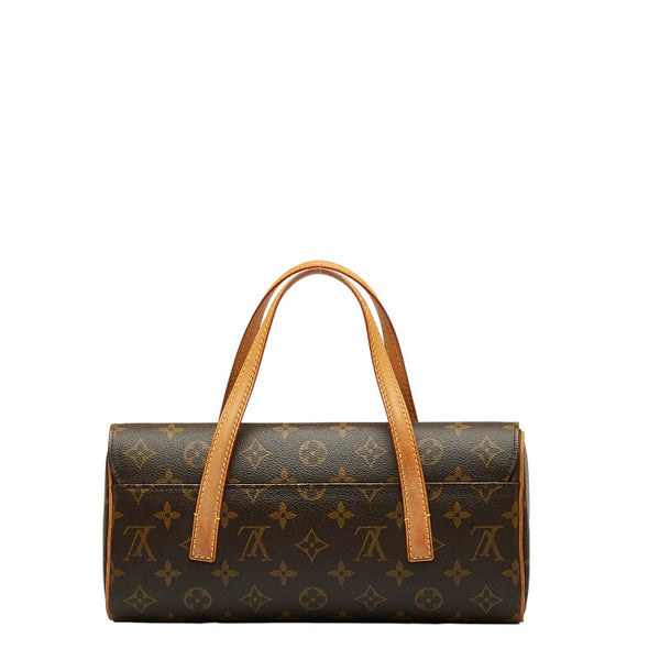 ルイ ヴィトン モノグラム ソナチネ ハンドバッグ M51902 ブラウン PVC レザー レディース LOUIS VUITTON 【中古】