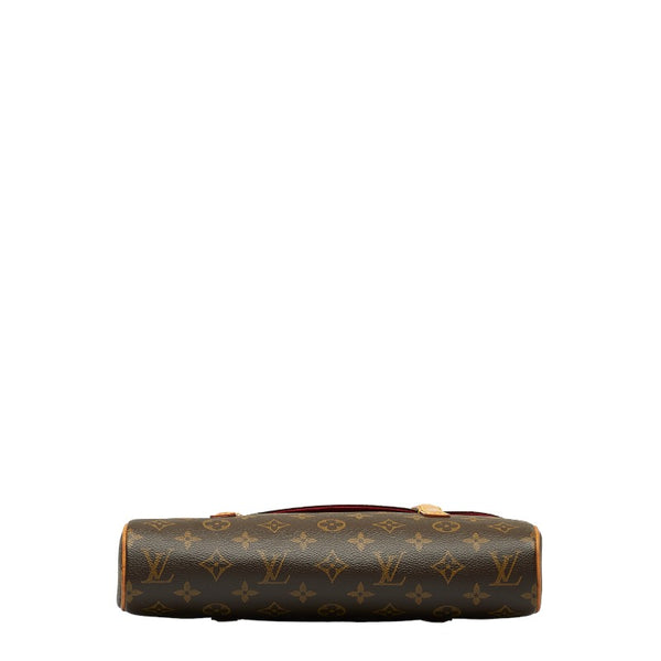 ルイ ヴィトン モノグラム ソナチネ ハンドバッグ M51902 ブラウン PVC レザー レディース LOUIS VUITTON 【中古】
