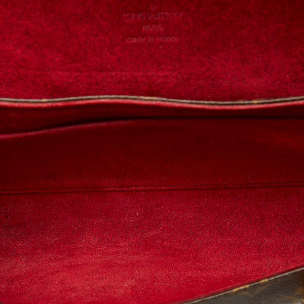 ルイ ヴィトン モノグラム ソナチネ ハンドバッグ M51902 ブラウン PVC レザー レディース LOUIS VUITTON 【中古】