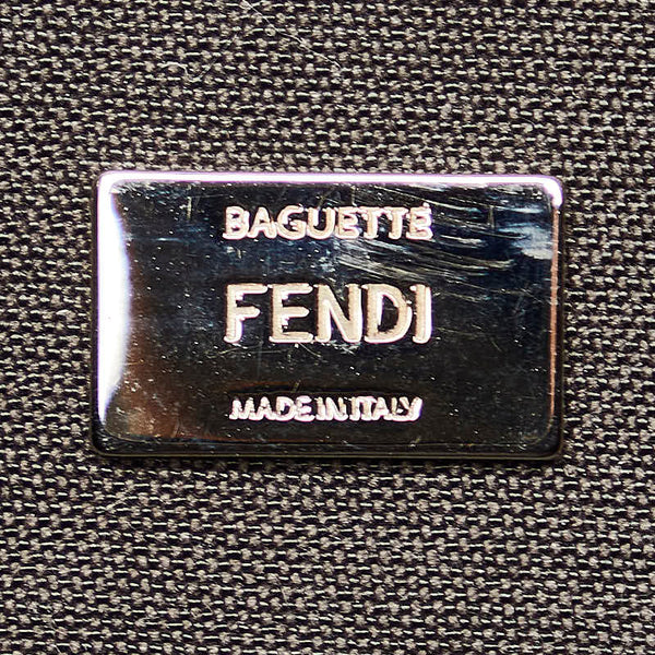 フェンディ マイクロバケット シルバー金具 ミニ ハンドバッグ ショルダーバッグ 8M0354 グリーン レザー レディース FENDI 【中古】