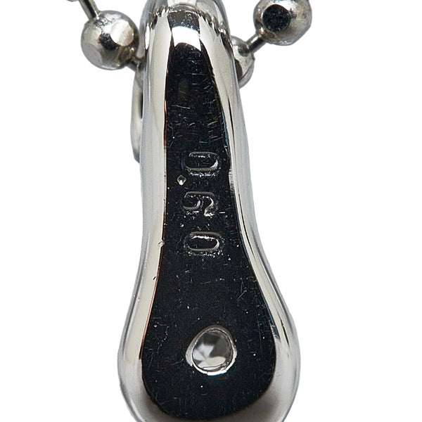 Pt900 プラチナ Pt850 プラチナ ダイヤ0.60ct プチネックレス レディース 【中古】