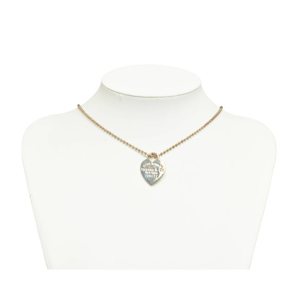 ティファニー リターントゥ ハート タグ ネックレス シルバー SV925 シルバー レディース TIFFANY&Co. 【中古】