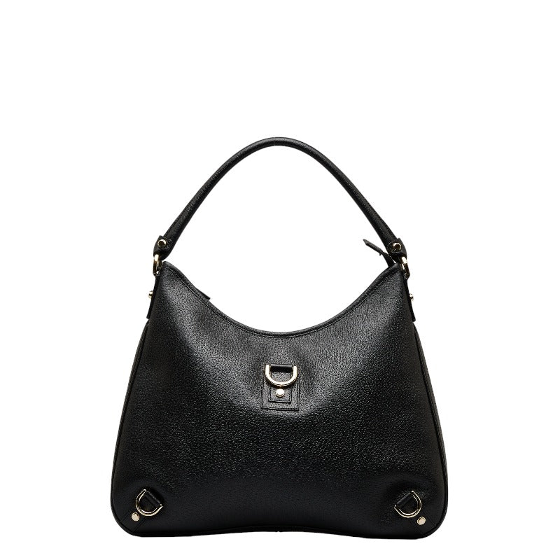 グッチ アビー ワンショルダーバッグ 130737 ブラック レザー レディース GUCCI 【中古】