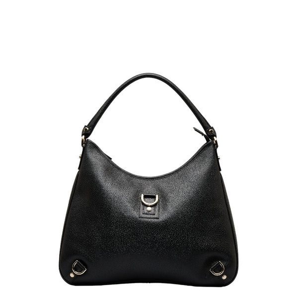 グッチ アビー ワンショルダーバッグ 130737 ブラック レザー レディース GUCCI 【中古】