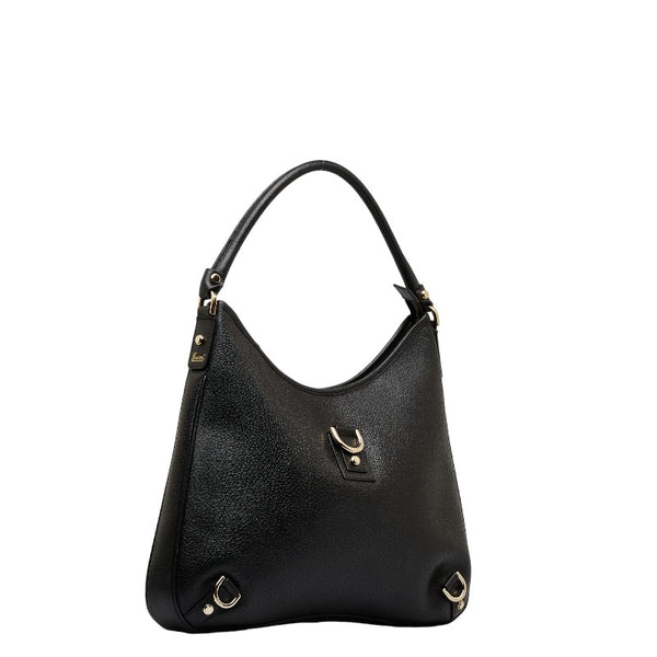 グッチ アビー ワンショルダーバッグ 130737 ブラック レザー レディース GUCCI 【中古】