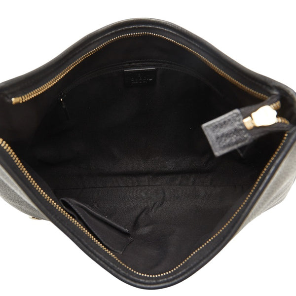 グッチ アビー ワンショルダーバッグ 130737 ブラック レザー レディース GUCCI 【中古】