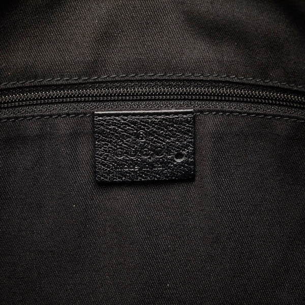 グッチ アビー ワンショルダーバッグ 130737 ブラック レザー レディース GUCCI 【中古】