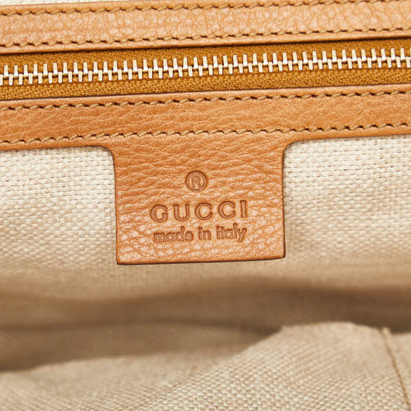 グッチ マラケシュ Gチャームフリンジ クラッチバッグ セカンドバッグ 257030 ベージュ レザー レディース GUCCI 【中古】