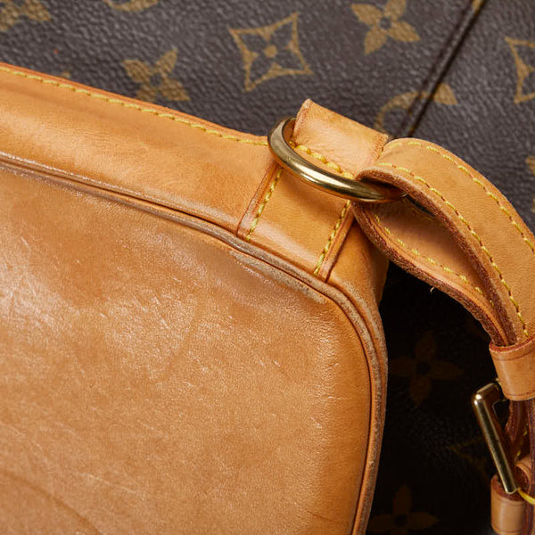 ルイ ヴィトン モノグラム モンスリGM リュック バックパック M51135 ブラウン PVC レザー レディース LOUIS VUITTON 【中古】