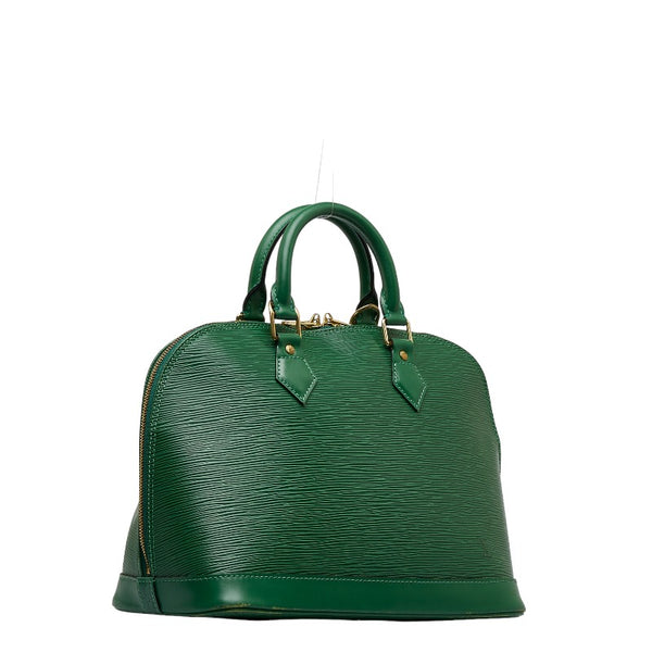 ルイ ヴィトン エピ アルマPM ハンドバッグ M52144 ボルネオグリーン レザー レディース LOUIS VUITTON 【中古】