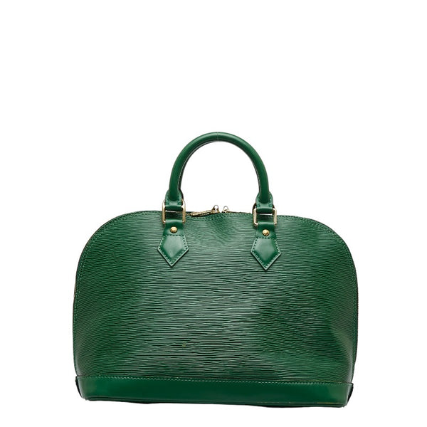 ルイ ヴィトン エピ アルマPM ハンドバッグ M52144 ボルネオグリーン レザー レディース LOUIS VUITTON 【中古】
