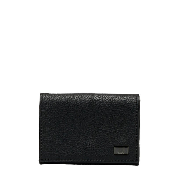 ダンヒル 名刺入れ カードケース ブラック レザー メンズ Dunhill 【中古】
