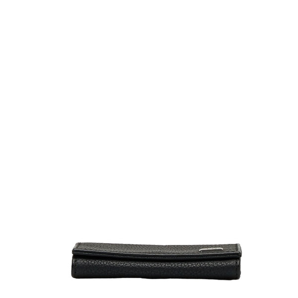 ダンヒル 名刺入れ カードケース ブラック レザー メンズ Dunhill 【中古】