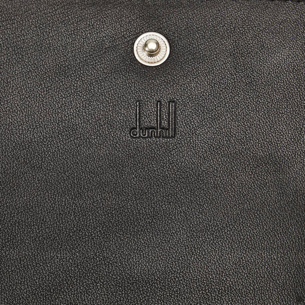 ダンヒル 名刺入れ カードケース ブラック レザー メンズ Dunhill 【中古】