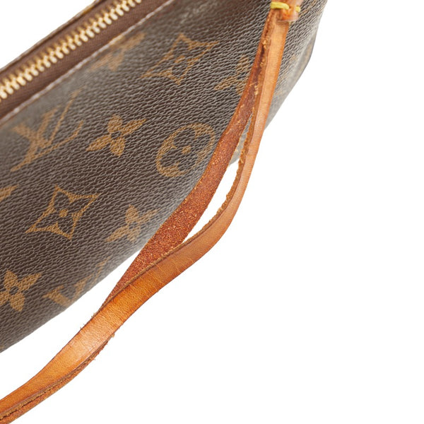 ルイ ヴィトン モノグラム ポシェット アクセソワール ショルダーバッグ M51980 ブラウン PVC レザー レディース LOUIS VUITTON 【中古】
