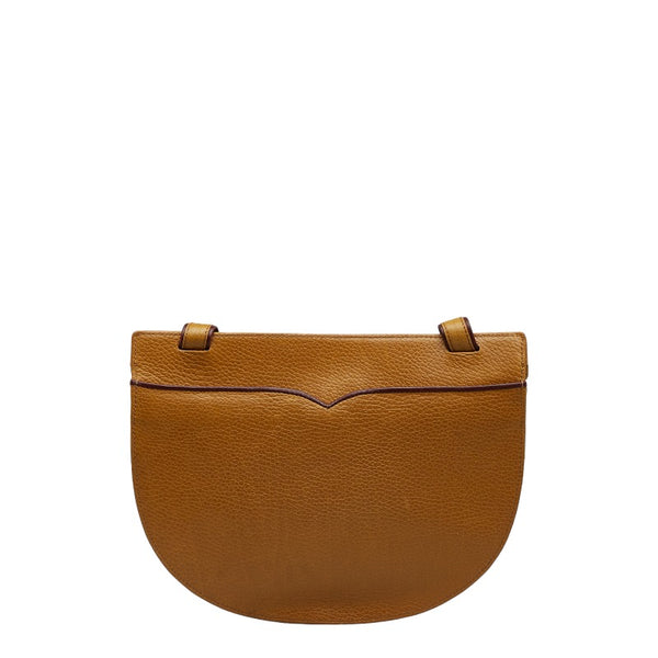 カルティエ マストライン 斜め掛け ショルダーバッグ ブラウン レザー レディース CARTIER 【中古】