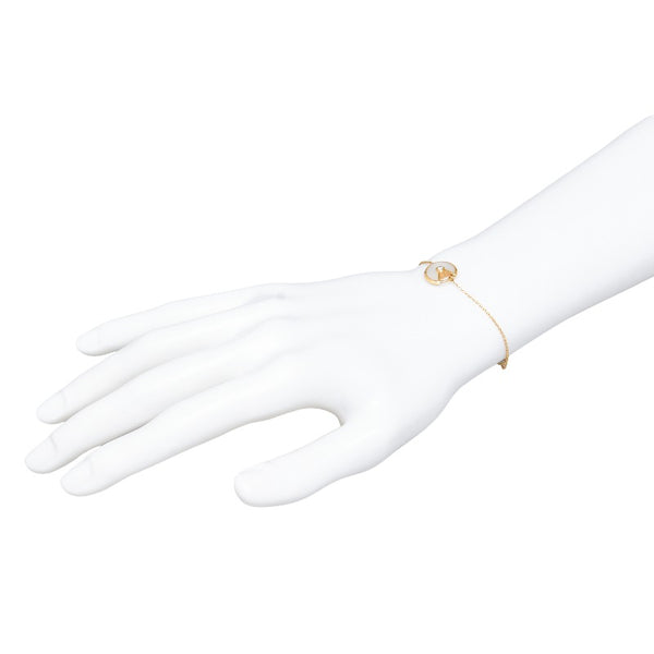 カルティエ アミュレット ドゥ カルティエ ブレスレット ゴールド ホワイト K18YG イエローゴールド レディース CARTIER 【中古】