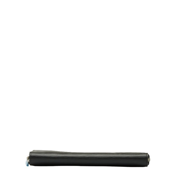 ルイ ヴィトン エピ ジッピー オーガナイザー  長財布 ラウンドファスナー M63852 ノワール ブラック レザー レディース LOUIS VUITTON 【中古】