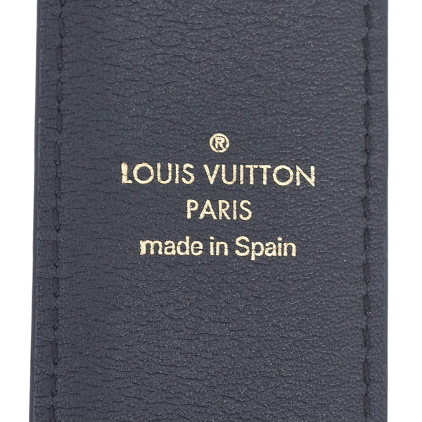 ルイ ヴィトン モノグラム ショルダーストラップ J02288 ブラウン ノワール ブラック PVC レザー レディース LOUIS VUITTON 【中古】