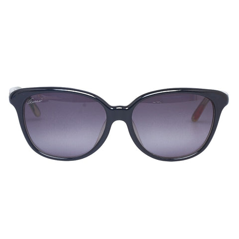 グッチ FLORA アジアンフィット サングラス GG3635 ブラック マルチカラー プラスチック レディース GUCCI 【中古】