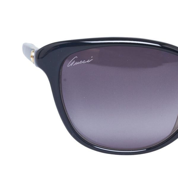 グッチ FLORA アジアンフィット サングラス GG3635 ブラック マルチカラー プラスチック レディース GUCCI 【中古】