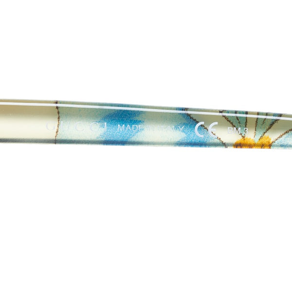 グッチ FLORA アジアンフィット サングラス GG3635 ブラック マルチカラー プラスチック レディース GUCCI 【中古】