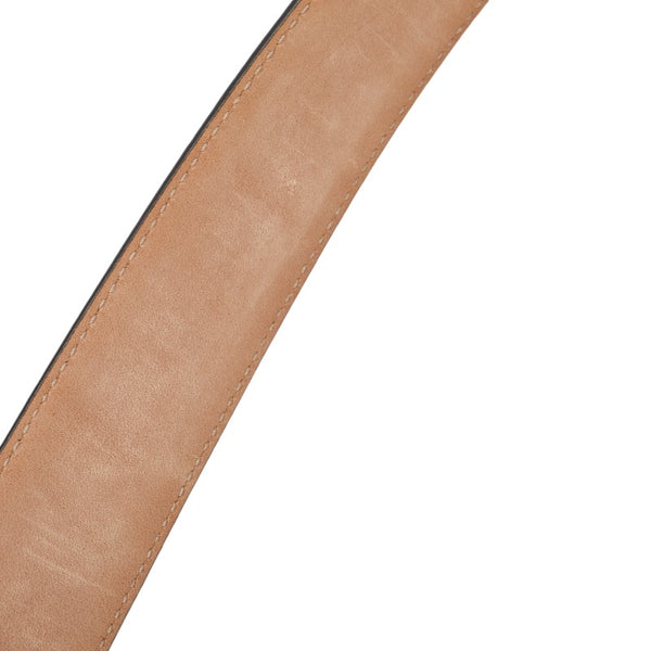 グッチ グッチシマ スクエア ベルト 403941 ブラック レザー メンズ GUCCI 【中古】