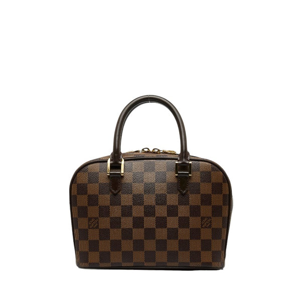 ルイ ヴィトン ダミエ サリア ミニ ハンドバッグ N51286 ブラウン PVC レザー レディース LOUIS VUITTON 【中古】