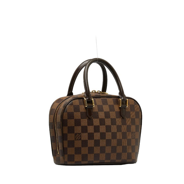 ルイ ヴィトン ダミエ サリア ミニ ハンドバッグ N51286 ブラウン PVC レザー レディース LOUIS VUITTON 【中古】
