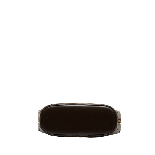 ルイ ヴィトン ダミエ サリア ミニ ハンドバッグ N51286 ブラウン PVC レザー レディース LOUIS VUITTON 【中古】