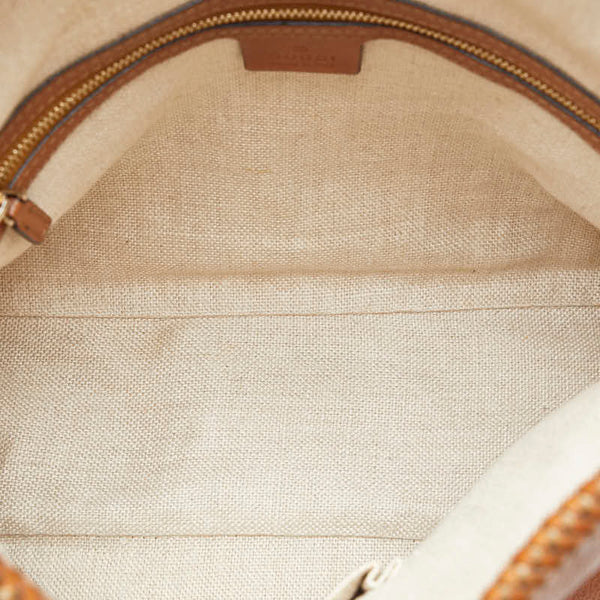 グッチ タッセル ワンショルダーバッグ 257026 ブラウン レザー レディース GUCCI 【中古】