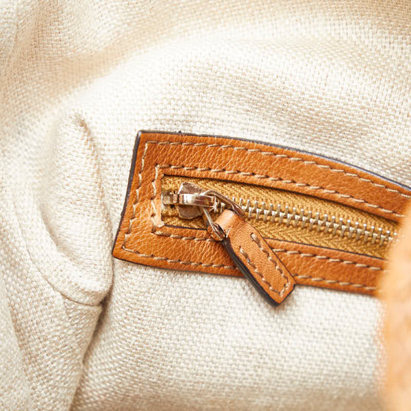 グッチ タッセル ワンショルダーバッグ 257026 ブラウン レザー レディース GUCCI 【中古】