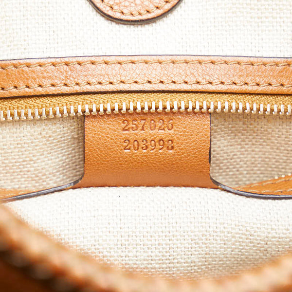 グッチ タッセル ワンショルダーバッグ 257026 ブラウン レザー レディース GUCCI 【中古】