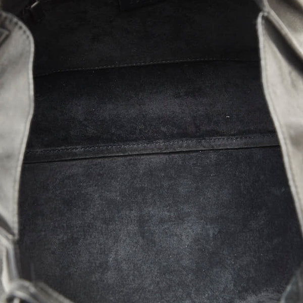 グッチ ハンドバッグ 002058 ブラック レザー レディース GUCCI 【中古】