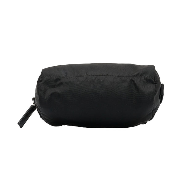 プラダ ポーチ ブラック ナイロン レディース PRADA 【中古】