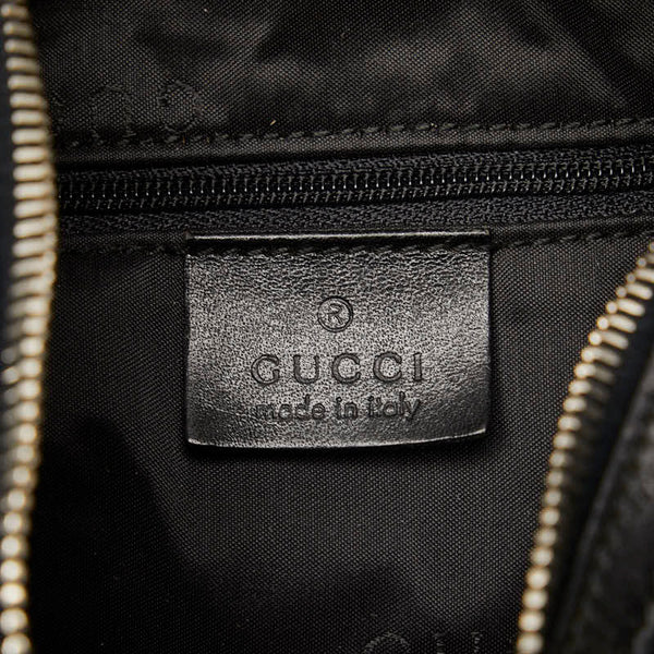 グッチ GGキャンバス ワンショルダーバッグ ハンドバッグ 002 058 ブラック キャンバス レザー レディース GUCCI 【中古】