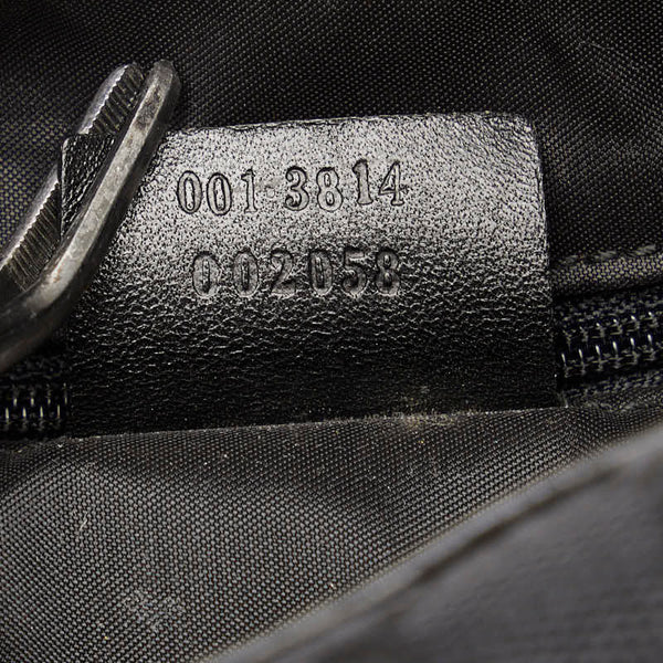 グッチ GGキャンバス ワンショルダーバッグ ハンドバッグ 002 058 ブラック キャンバス レザー レディース GUCCI 【中古】