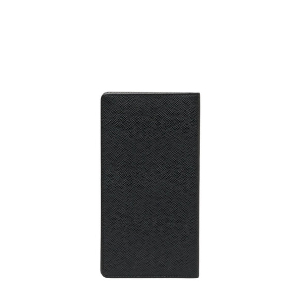 ルイ ヴィトン タイガ ポルトバルール カルトクレディ 二つ折り財布 札入れ M30392 ブラック レザー メンズ LOUIS VUITTON 【中古】
