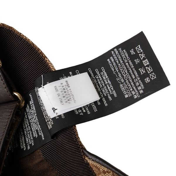 グッチ オリジナルGGキャンバス シェリーライン キャップ ベースボールキャップ 200035 ベージュ キャンバス レディース GUCCI 【中古】