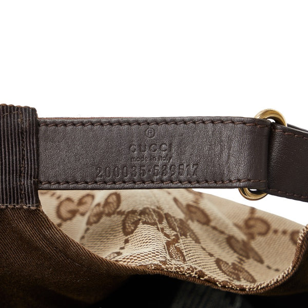 グッチ オリジナルGGキャンバス シェリーライン キャップ ベースボールキャップ 200035 ベージュ キャンバス レディース GUCCI 【中古】