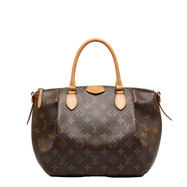 ルイ ヴィトン モノグラム テュレンPM ハンドバッグ ショルダーバッグ 2WAY M48813 ブラウン PVC レザー レディース LOUIS VUITTON 【中古】